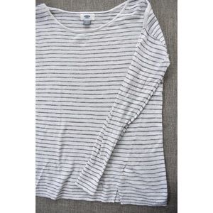 Long sleeve striped shirt